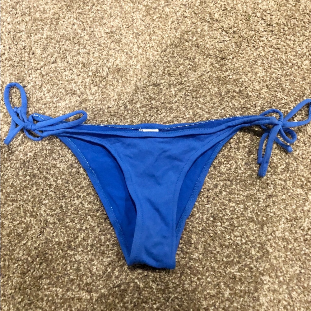 Cheeky Blue Bikini Bottoms
